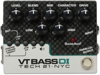 Pedal de efeitos para baixo elétrico Tech 21 SansAmp Character VT Bass DI  