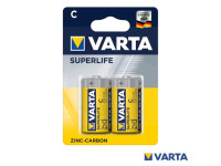  Varta  Pilha Zinco-Carvão Superlife R14/C 1.5V 2X Blister PCV-R14/2 