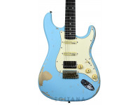 Guitarra Elétrica ST Vintage Icon V6HMRLB Ultra-Gloss Distressed Laguna Blue  
