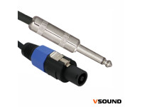  VSOUND  Cabo Pro Speakon 2p Macho / Jack 6.35mm Macho 10m 