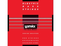Jogo de 4 Cordas para Baixo Elétrico Warwick 42200M Red Label  