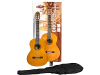 Yamaha C40 Standard Pack
Yamaha C40 Standard Pack
Conjunto de guitarra para guitarristas iniciantes composto por um saco de gig, sintonizador e uma guitarra C40II clássica com um corpo de 4/4, acabamento brilhante, tampo de abeto laminado, costas e laterais meranti, pescoço Nato e um braço de rosewood. O comprimento da balança é de 650 mm com uma largura de porca de 52 mm. Terminado em cor natural.
Yamaha C40 Standard Pack
Yamaha C40 Standard Pack
Conjunto de guitarra para guitarristas iniciantes composto por um saco de gig, sintonizador e uma guitarra C40II clássica com um corpo de 4/4, acabamento brilhante, tampo de abeto laminado, costas e laterais meranti, pescoço Nato e um braço de rosewood. O comprimento da balança é de 650 mm com uma largura de porca de 52 mm. Terminado em cor natural.