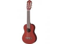 Guitarlele Yamaha GL1 PB 50% guitarra, 50% ukelele... 100% diversión. La guitalele Yamaha GL1 es una miniguitarra de nailon de 6 cuerdas del tamaño de un ukelele barítono con una escala de 17". Toca con las mismas posiciones de acordes que una guitarra normal y suena como una guitarra clásica con un transpositor en el quinto traste.