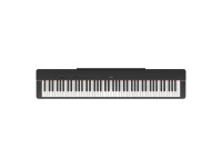Piano Digital Yamaha P-225B Piano Digital Portátil para Iniciantes Comparado ao seu antecessor, o P-225 apresenta um design de corpo muito mais curto e estreito, com um estilo compacto. Este modelo é bonito visto de qualquer ângulo e combina perfeitamente com qualquer ambiente. Para obter um chassi de produto mais compacto, desenvolvemos o novo teclado GHC (Graded Hammer Compact) com 88 teclas, construído com padrões rigorosos e oferecendo a mesma sensação de tocar de um piano acústico com as teclas GHS (Graded Hammer Standard) utilizadas nos modelos anteriores da série P.