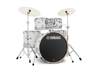  Yamaha  Stage Custom Birch Pure White com Hardware sem Pratos 22'' 