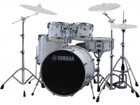  Yamaha Stage Custom Birch Pure White com Hardware sem Pratos 20'' 