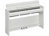  Yamaha YDP-S34 WH  Teclado GHS teclas de marfil sintético blanco  10 sonidos  Grabadora de 2 pistas  Stereo Optimizer  IAC y optimizador acústico  Biblioteca integrada con 10 canciones de demostración y 50 canciones de piano. 