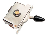 Yellow Parts Interruptor de 5 vias para Stratocaster com alavanca preta Yellow Parts Interruptor de 5 vias para Stratocaster com alavanca preta