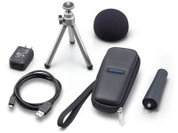Acessórios para gravador Zoom APH-1n  B-Stock 
	Zoom APH-1n - acessórios adicionais para o H1n. O pacote inclui windscreen, adaptador de clipe de microfone, tripé de mesa ajustável, estojo flexível, adaptador AC (tipo USB) e cabo USB.

	 
