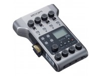 Gravador portátil Zoom PodTrak P4 Compacto, asequible y lleno de potencial, el Zoom PodTrak™ P4 se puede definir bien. Esta pequeña grabadora hace que todo sea mucho más sencillo a la hora de capturar podcasts o simplemente grabar llamadas a distancia.